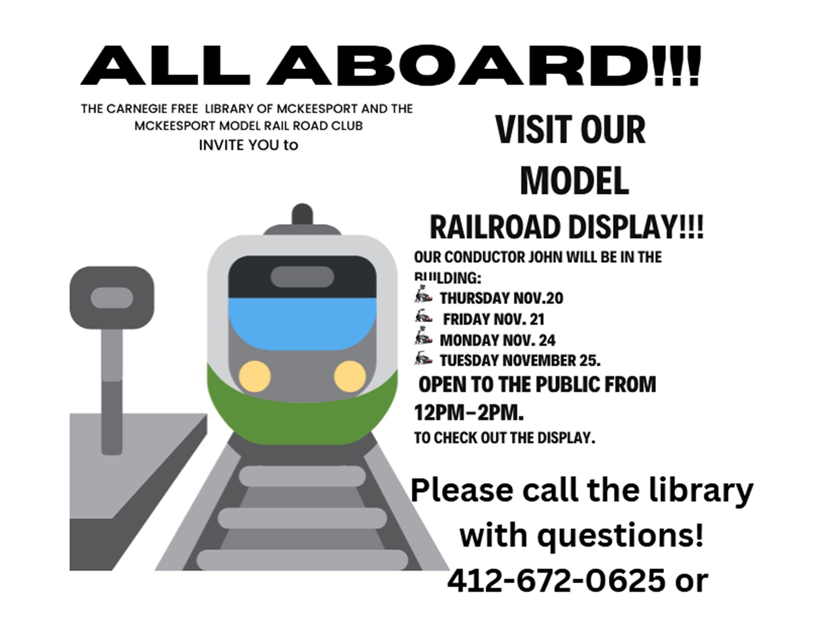 Model Train is RUNNING!