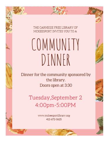 Community Dinner