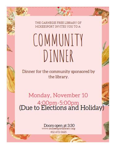 Community Dinner