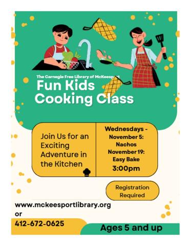 Kid's Cooking Class
