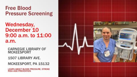 Blood pressure screening