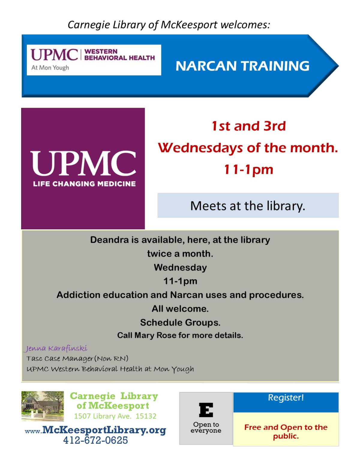 Narcan training