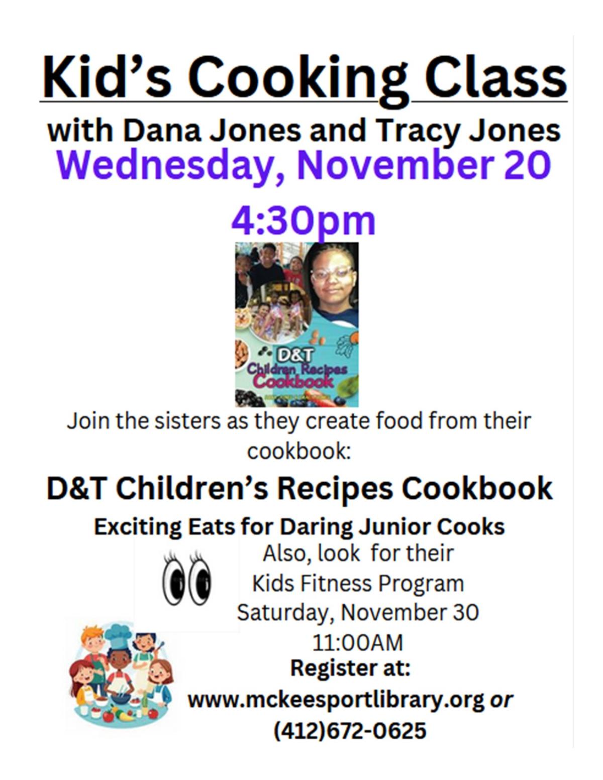 D&T Kids Cooking Class