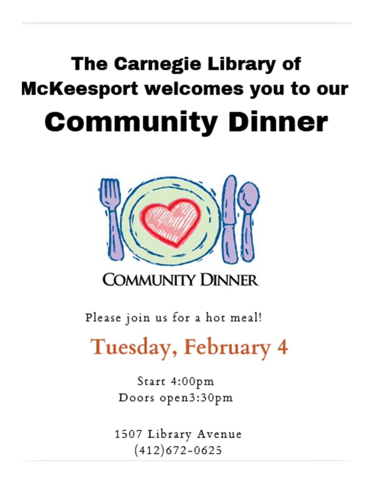 Community Dinner