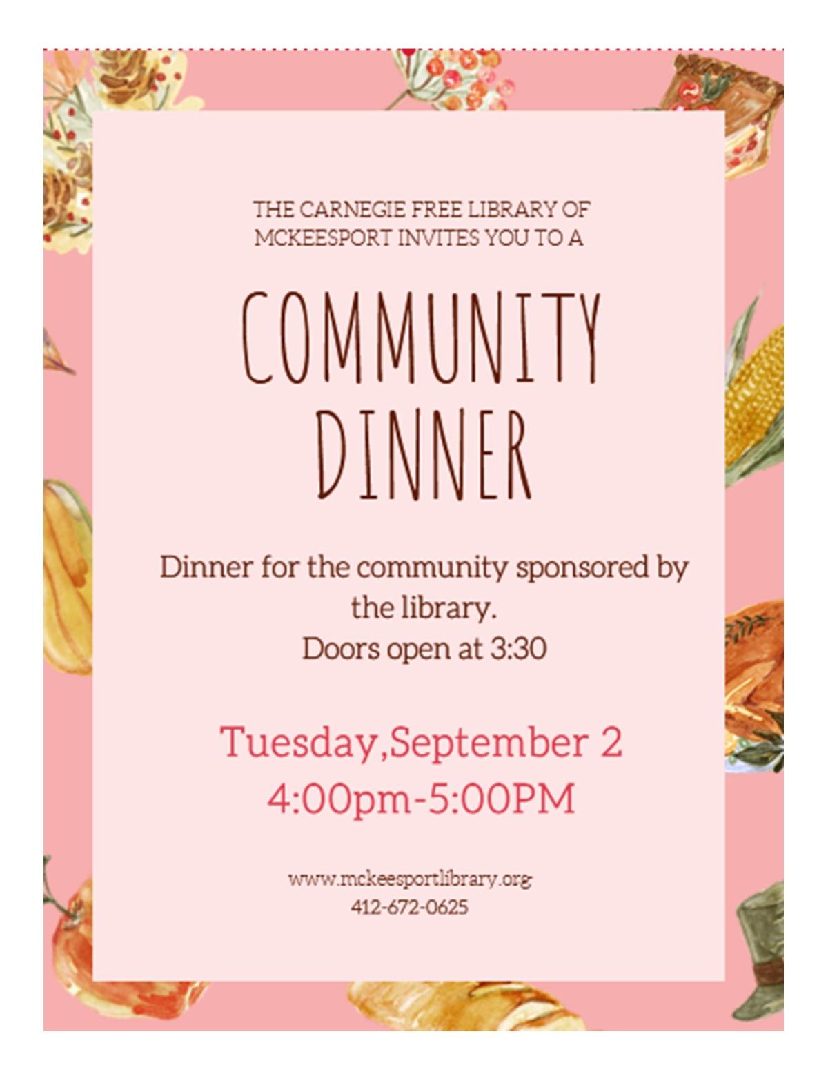 Community Dinner